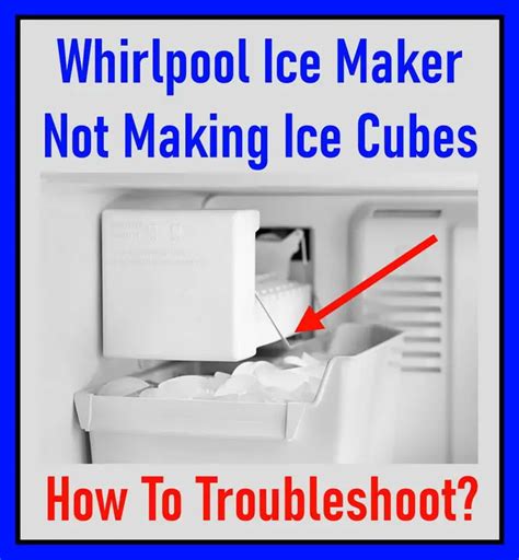 whirlpool stopped making ice